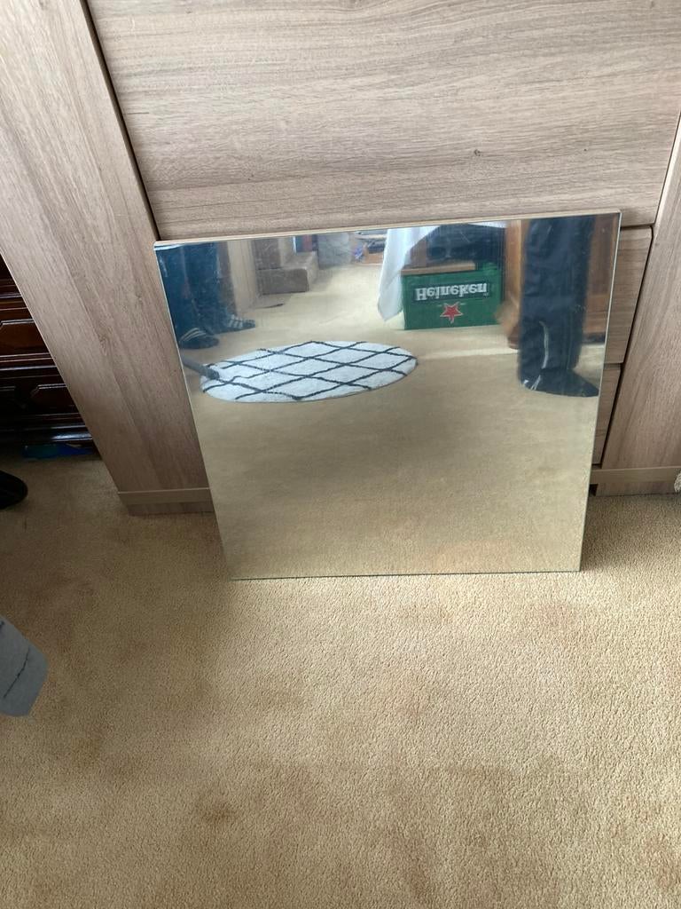 Allibert spiegel ( nieuw in de verpakking), Ophalen, Nieuw, Minder dan 100 cm, Rechthoekig