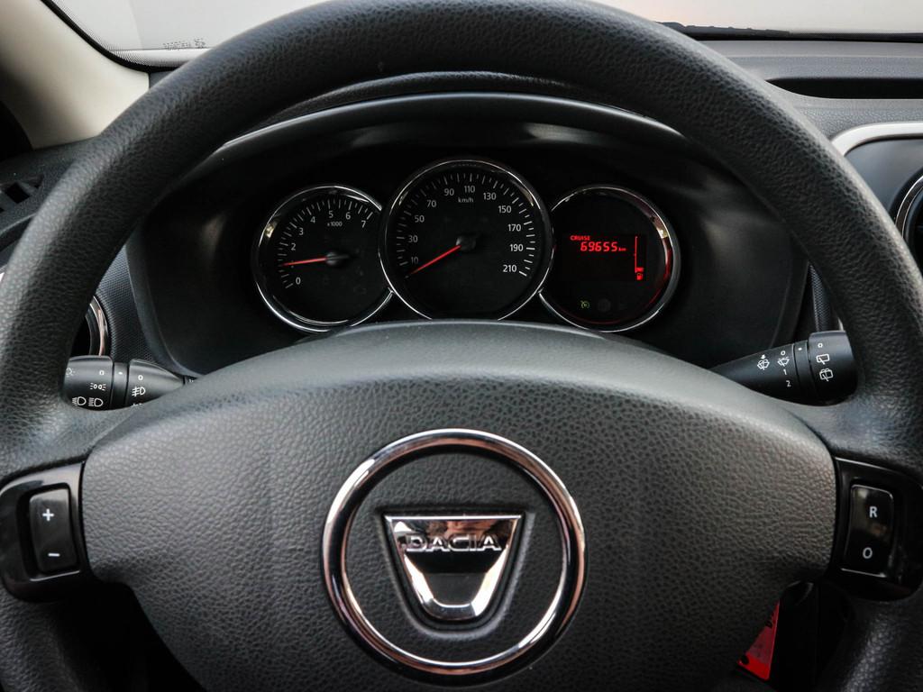 Dacia Logan MCV 0.9 TCe Lauréate | Airco | Cruise | Pdc | D, Voorwielaandrijving, Stof, Zwart, Bruin