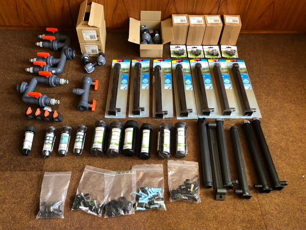 Grote partij Gardena sprinklersysteem - nieuw in doos, Ophalen, Nieuw, Overige typen