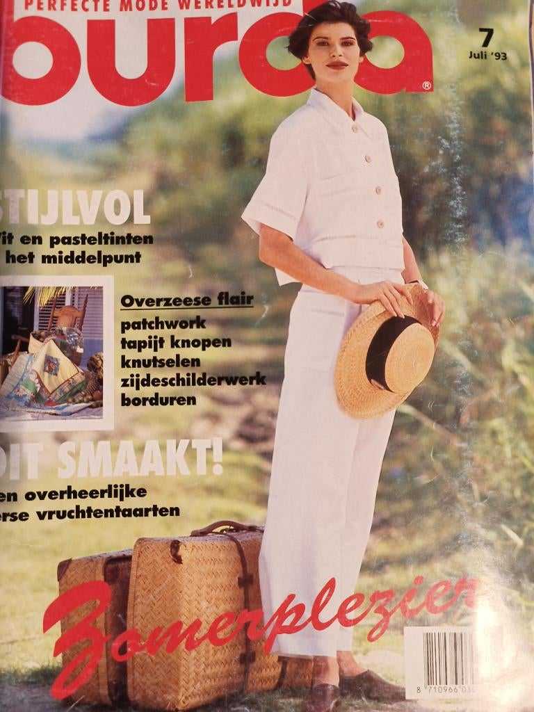 Burda juli 1993, Ophalen of Verzenden, Zo goed als nieuw, Vrouw, Burda