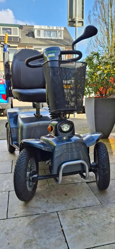 Scooter  4 wielset verend zadel comfort. Nieuwegein, Ophalen, Zo goed als nieuw