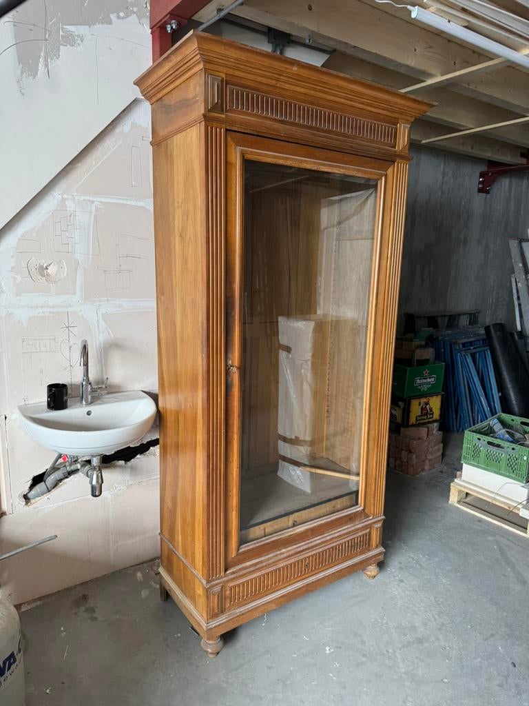 Antieke kast te koop, Antiek, Gebruikt, Met deur(en), 150 tot 200 cm