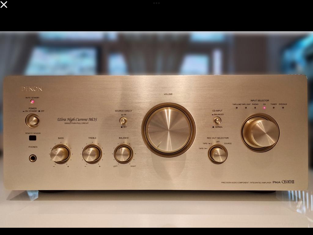 Denon PMA-QS10II High-End Topversterker -30kg!, Ophalen, Denon, Zo goed als nieuw, 120 watt of meer