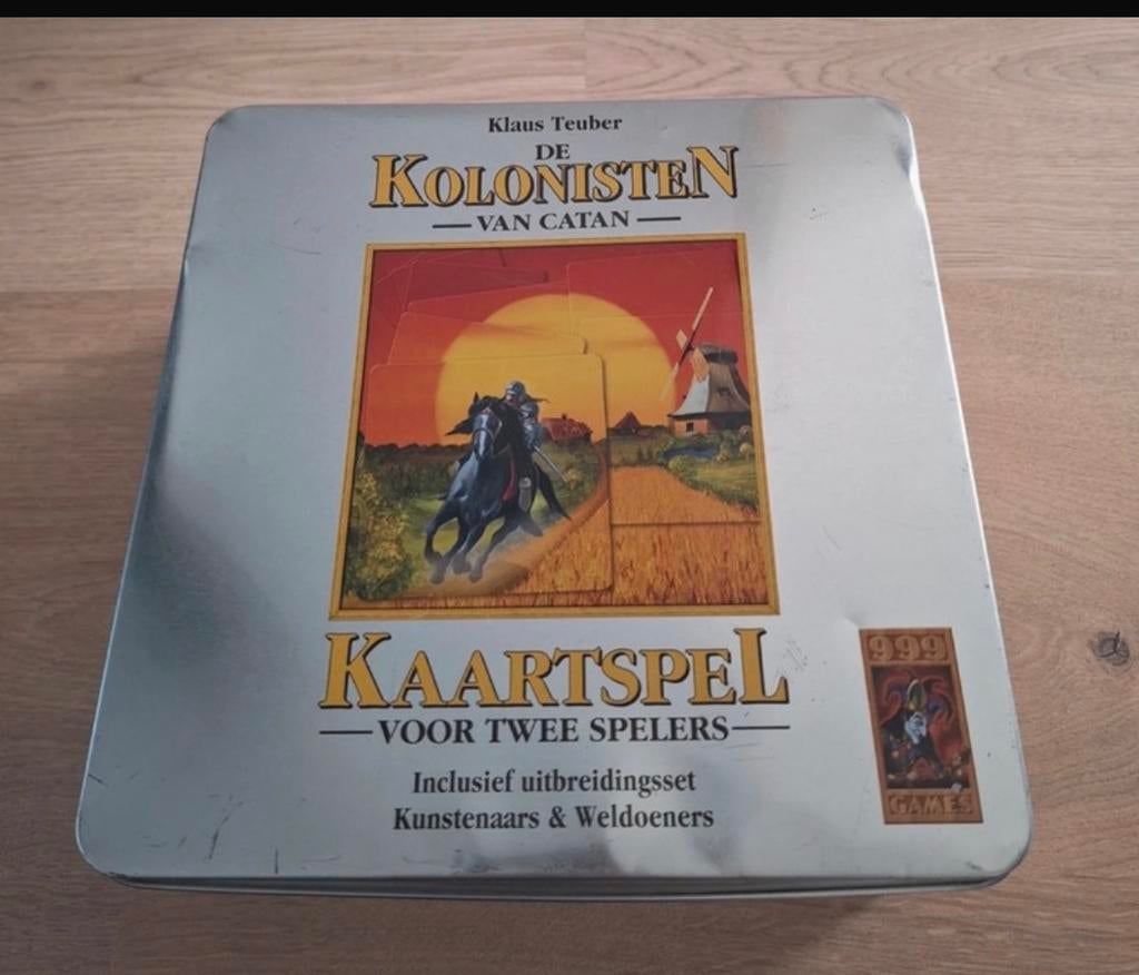 De kolonisten van catan kaartspel 10 jaar editie, Ophalen of Verzenden, Zo goed als nieuw