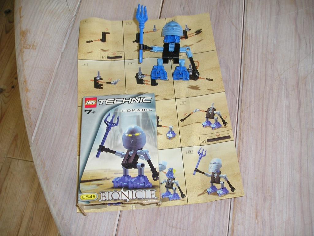 Lego Bionicle 8543 Nokama, Ophalen of Verzenden, Zo goed als nieuw