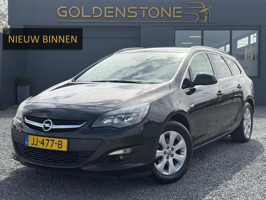 Opel Astra Sports Tourer 1.4 Turbo Blitz Navi,Trekhaak,120pk, Voorwielaandrijving, Stof, Gebruikt, 4 cilinders