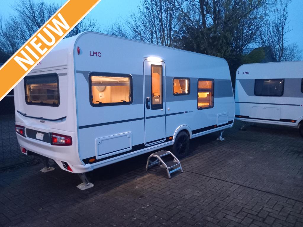 LMC Videro 450 D witte week aanbieding, Caravans en Kamperen, Standaardzit, Overige typen, Bedrijf, Schokbreker