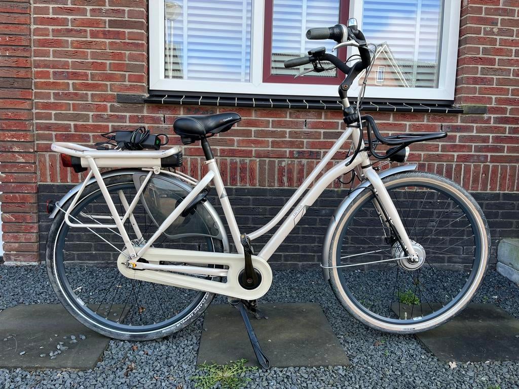 Elektrische fiets Cortina roots, Zo goed als nieuw, 51 tot 55 cm, 50 km per accu of meer, Ophalen