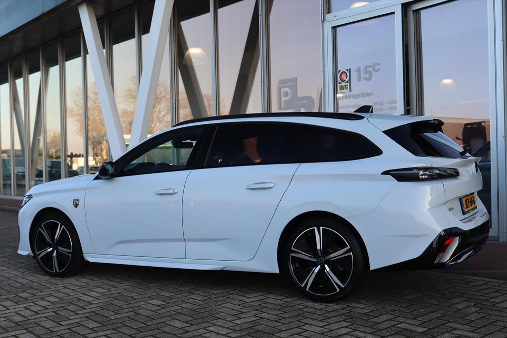 Peugeot 308 Sw 1.2T 130PK AUTOMAAT (EAT8) GT-LINE Navi | Ada, USB, Gebruikt, 1199 cc, Leder en Stof
