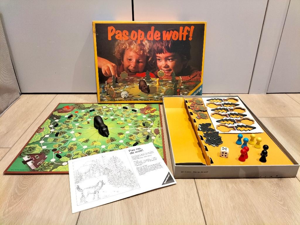 Pas op, de wolf! - spel van Ravensburger, Een of twee spelers, Ophalen of Verzenden, Gebruikt, Ravensburger