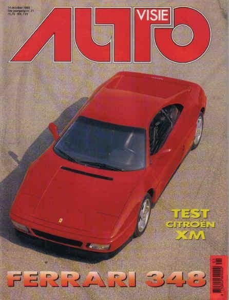 Autovisie 21 1989 : Ford Fiesta XR2i - Citroen XM 3.0 V6, Ophalen of Verzenden, Gelezen, Algemeen