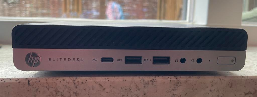 HP EliteDesk 800 G4, Computers en Software, Desktop Pc's, Ophalen of Verzenden, Zo goed als nieuw, 3 tot 4 Ghz