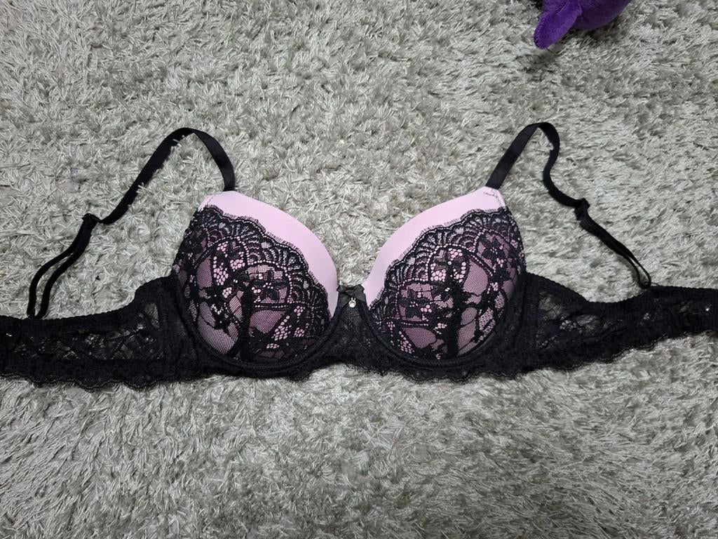 Nieuwe zwarte voorgevormde bh, maat 85b, Verzenden, Zwart, BH