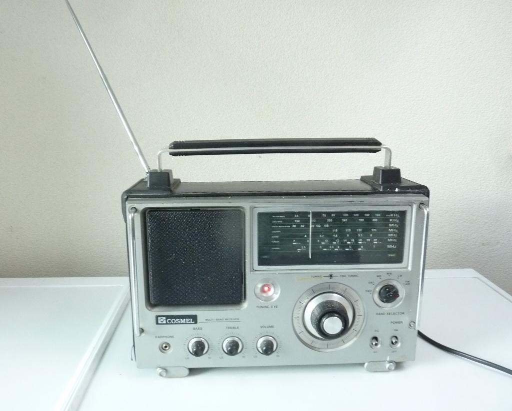 Vintage Cosmel HA-5700 multi - band radio., Audio, Tv en Foto, Ophalen of Verzenden, Gebruikt, Overige typen