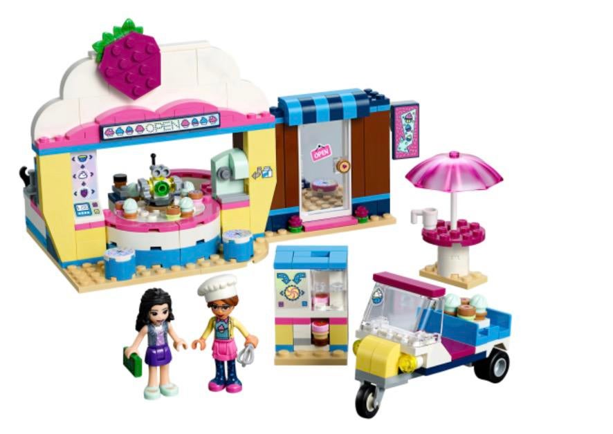 Lego Friends Olivia’s cupcake café 41366 COMPLEET!, Compleet, Lego, Ophalen of Verzenden, Zo goed als nieuw