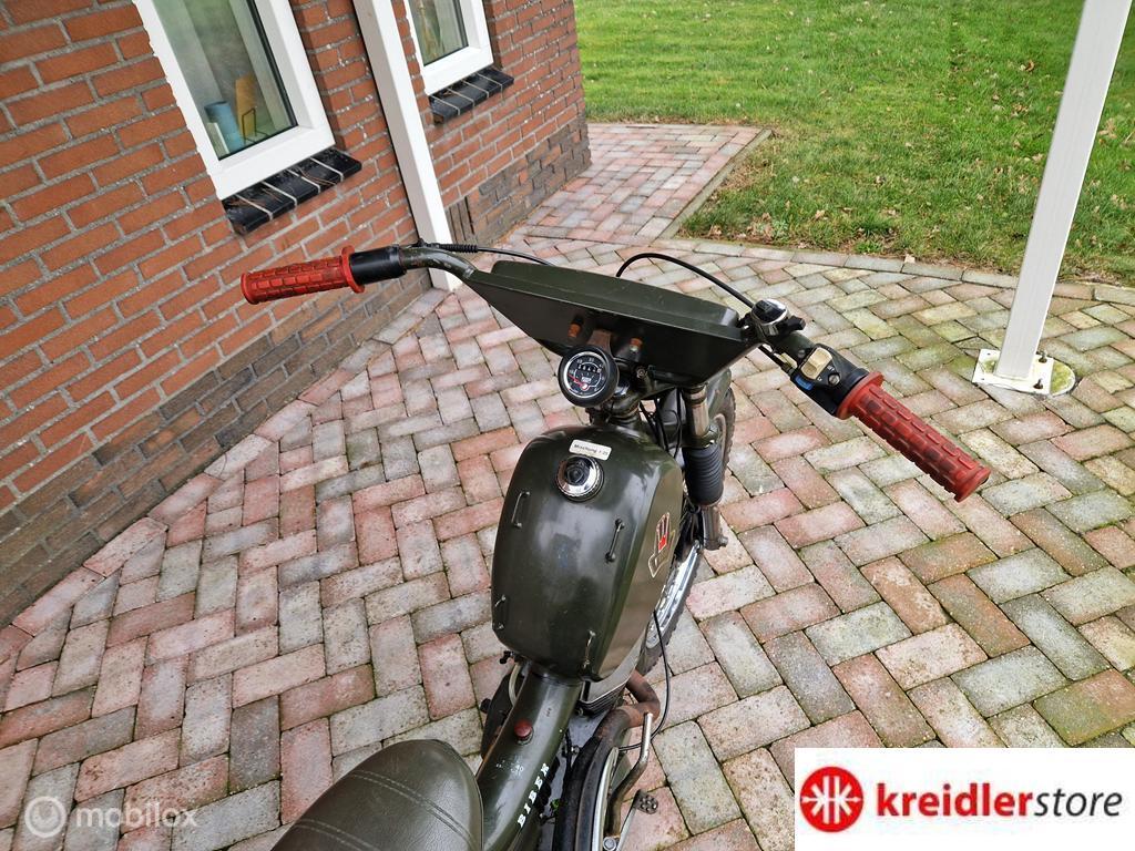 Real Biber 40 leger brommer met 8 versnellingen bouwj. 1979, Fietsen en Brommers, Brommers | Oldtimers, Overige merken, Real, Real