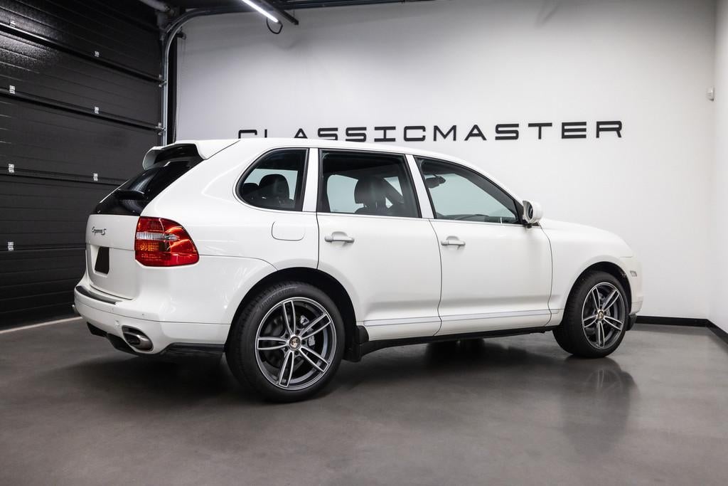 Porsche Cayenne 4.8 S Btw auto, Fiscale waarde € 8.000,- (, Automaat, Wit, Leder, Bedrijf