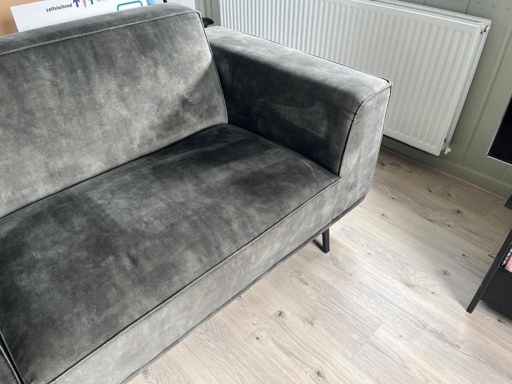 Bank groen, Ophalen, Minder dan 75 cm, Driepersoons, Zo goed als nieuw