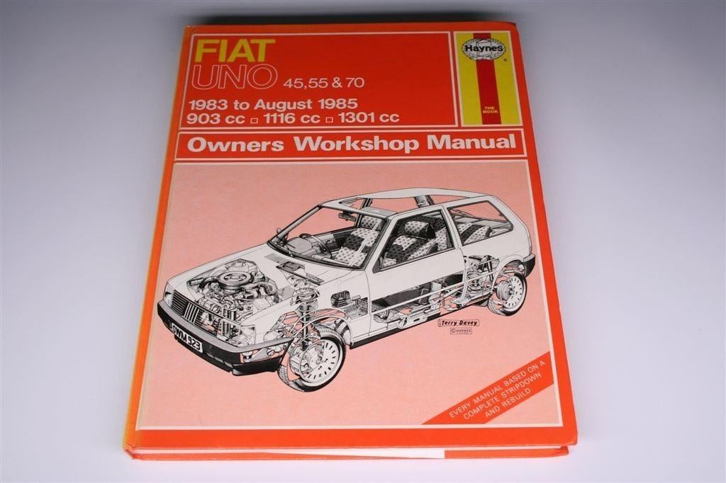 Fiat Uno Werkplaatshandboek [1985] — Haynes, Ophalen of Verzenden