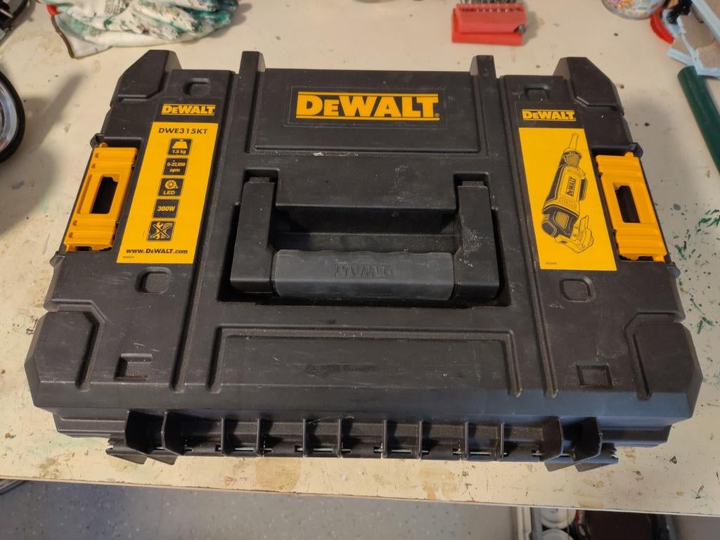 DeWalt DWE315KT Multitool in koffer met accessoires, Ophalen of Verzenden, Gebruikt