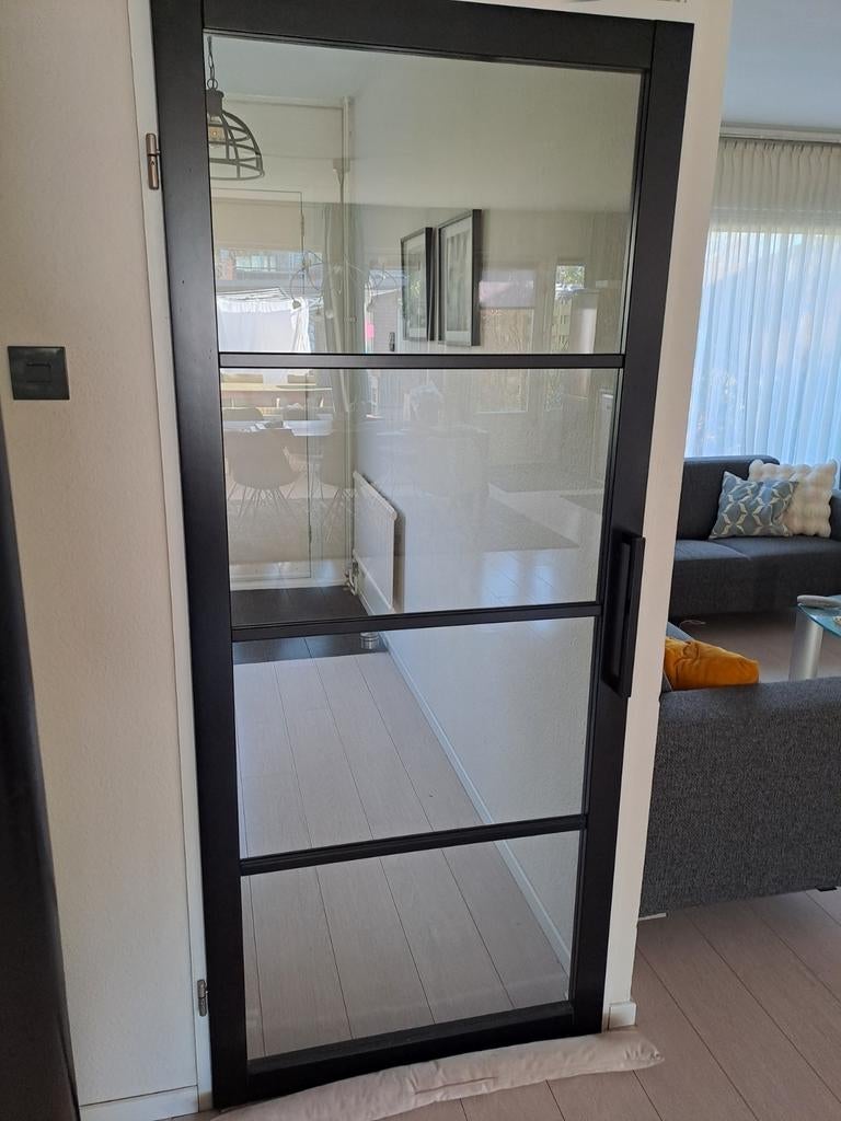 Sencys binnendeur Industrial opdek links 83x201,5 cm, Doe-het-zelf en Verbouw, Deuren en Horren, Ophalen, 80 tot 100 cm, Binnendeur