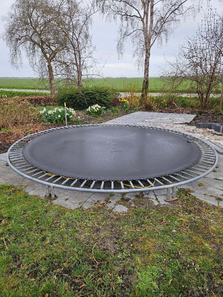 Trampoline Berg 14ft, Kinderen en Baby's, Speelgoed | Buiten | Trampolines, Ophalen, Gebruikt