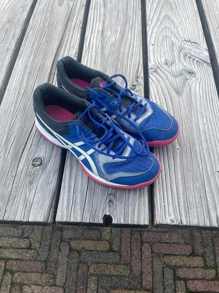 Gymschoenen Asics maat 41,5, Ophalen of Verzenden, Gedragen, Blauw