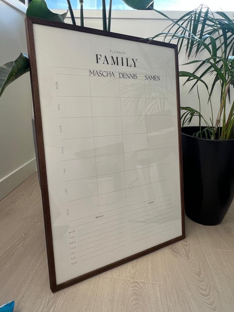 Family planner / takenlijkst merk Desenio, Diversen, Ophalen, Maandkalender, Nieuw