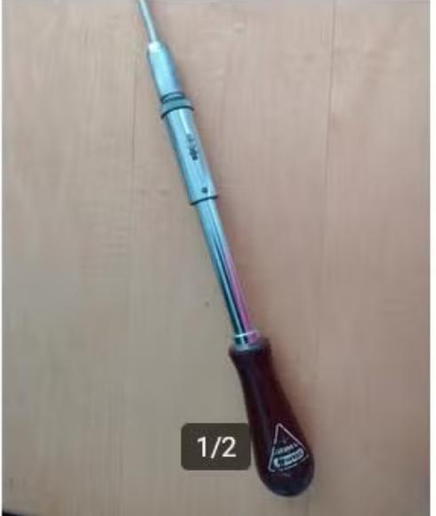 Pomp schroevendraaier, Stanley, Doe-het-zelf en Verbouw, Gereedschap | Handgereedschap, Ophalen of Verzenden, Gebruikt