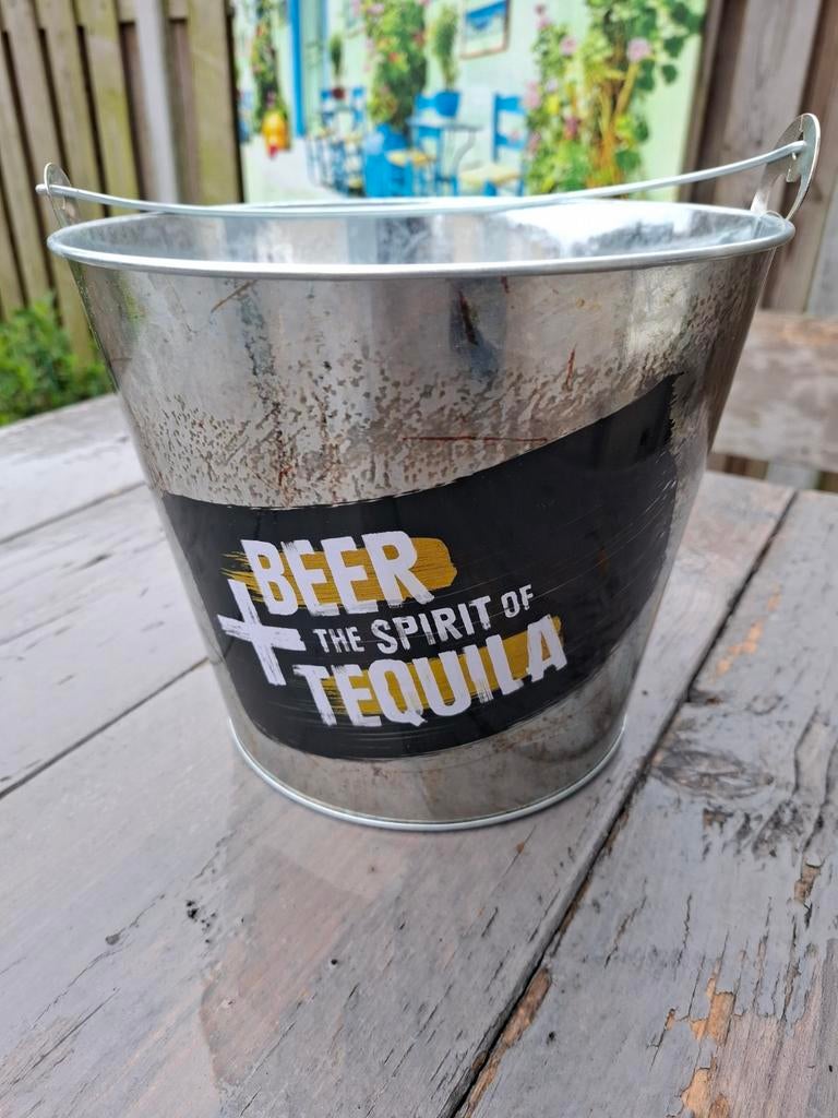 Beer tequila IJsemmer / Bierkoeler – bier emmer, Verzamelen, Biermerken, Ophalen, Nieuw, Glas of Glazen, Overige merken