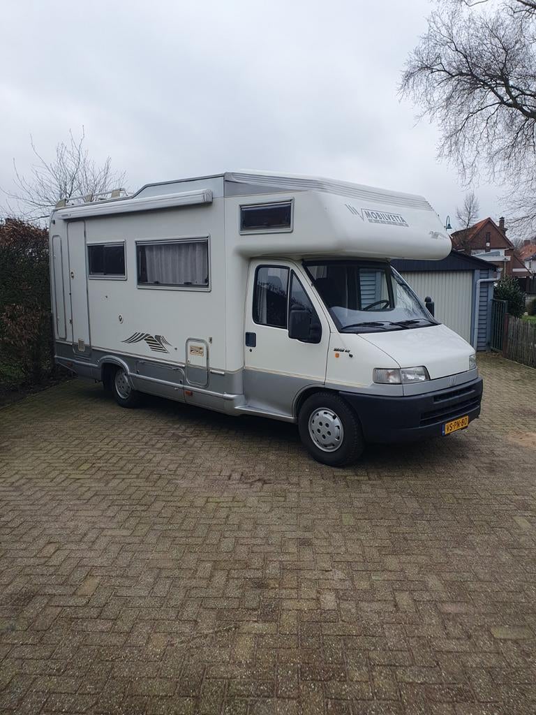 Mobilvetta icaro 4l(Ducato 2.5 TDI bj 1997 (stapelbed), Caravans en Kamperen, Campers, Particulier, tot en met 6, Alkoof, Overige merken