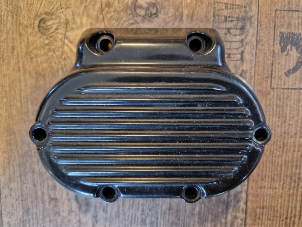 Transmissie cover versnellingsbak harley zwart, Ophalen of Verzenden