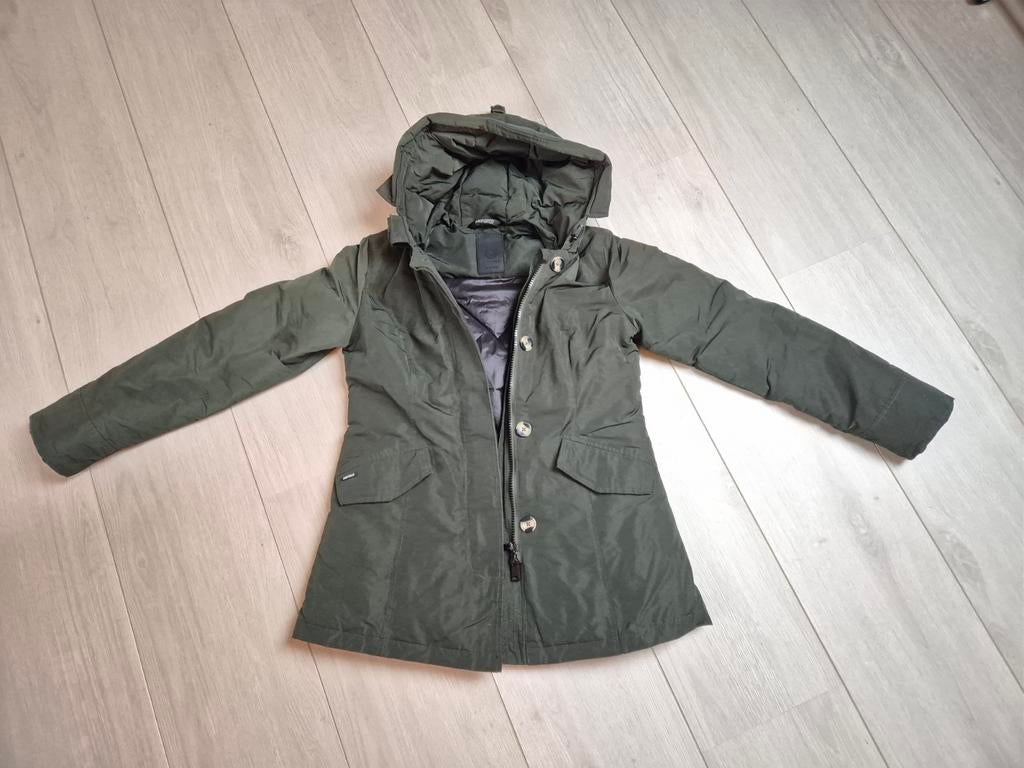 Air Force groene jas maat L - nette staat, Kleding | Dames, Jassen | Winter, Airforce, Ophalen of Verzenden, Groen