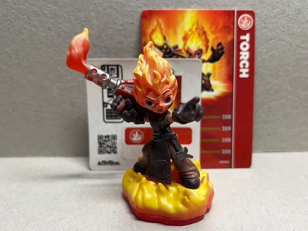 Skylanders Trap Team Torch mét kaart & sticker, 1 speler, Ophalen of Verzenden, Zo goed als nieuw, Role Playing Game (Rpg)