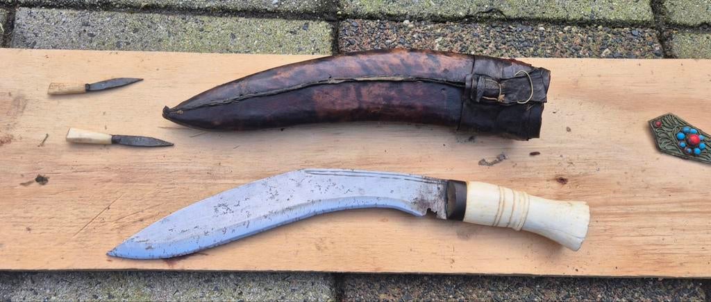Indonesisch kukri mes, Ophalen of Verzenden