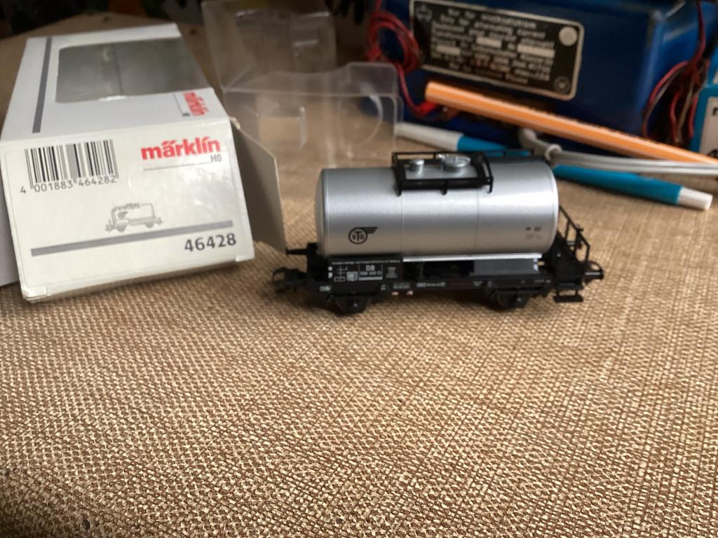 Marklin 46428 DB VTG ketelwagen kkk nieuw in ovp, Wisselstroom, Ophalen of Verzenden, Märklin, Nieuw