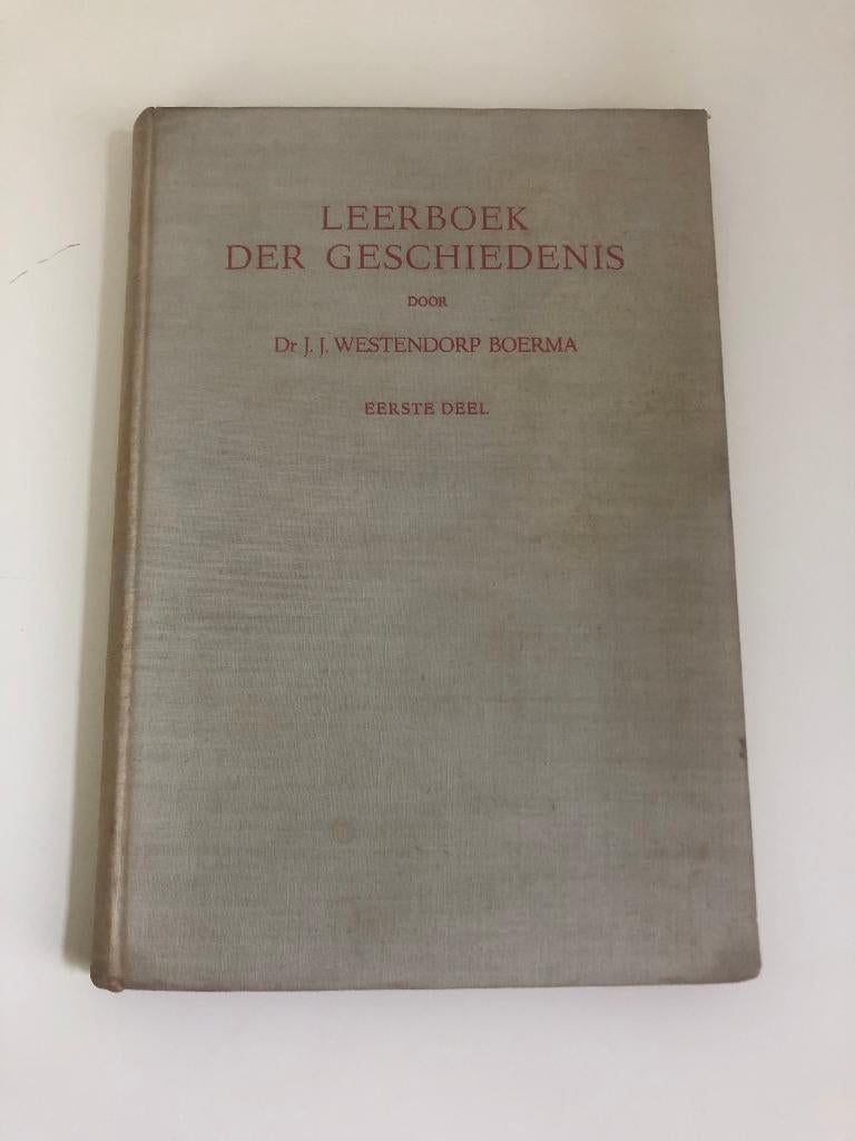 B530 Leerboek der Geschiedenis Westendorp Boerma Eerste deel, Ophalen of Verzenden, 20e eeuw of later, Gelezen, Europa