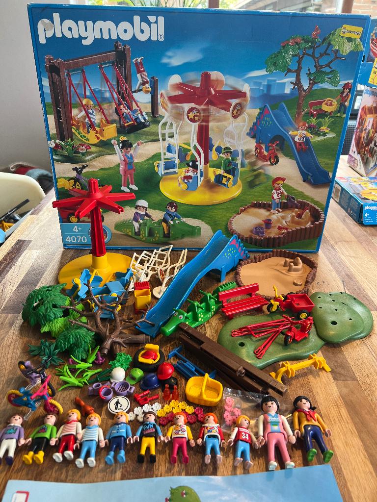 Playmobil - Kinderspeeltuin - 4070, Ophalen of Verzenden, Gebruikt, Complete set