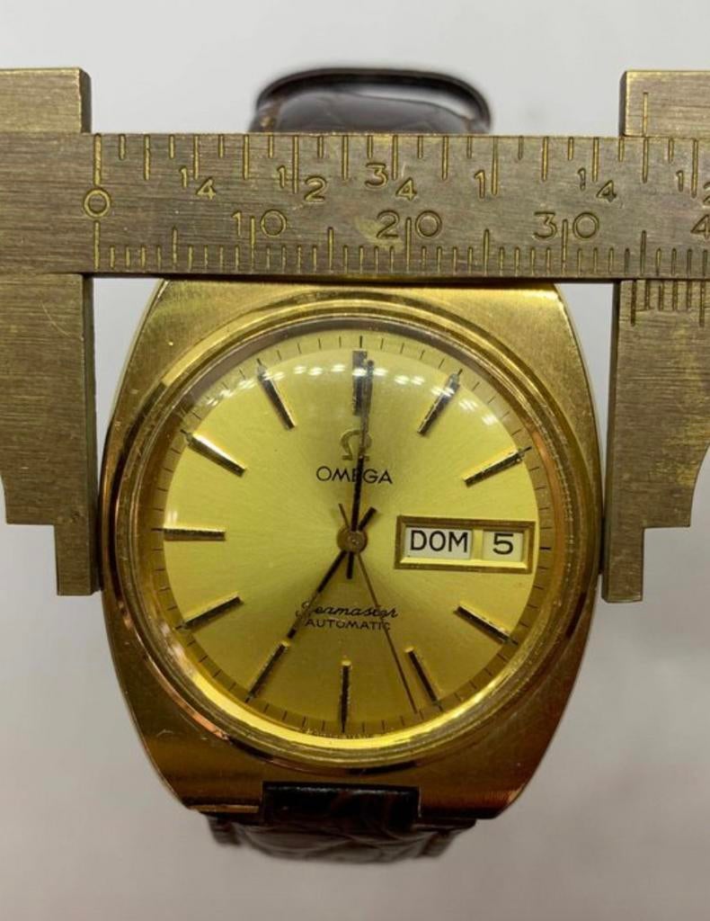 Omega Seamaster 1660216 - Herenhorloge uit de jaren 70, Overige merken, Overige materialen, Polshorloge, Ophalen of Verzenden