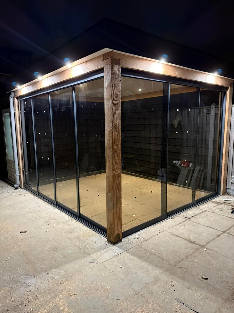 Veranda overkapping op maat gemaakt, Ophalen of Verzenden, Nieuw, Veranda