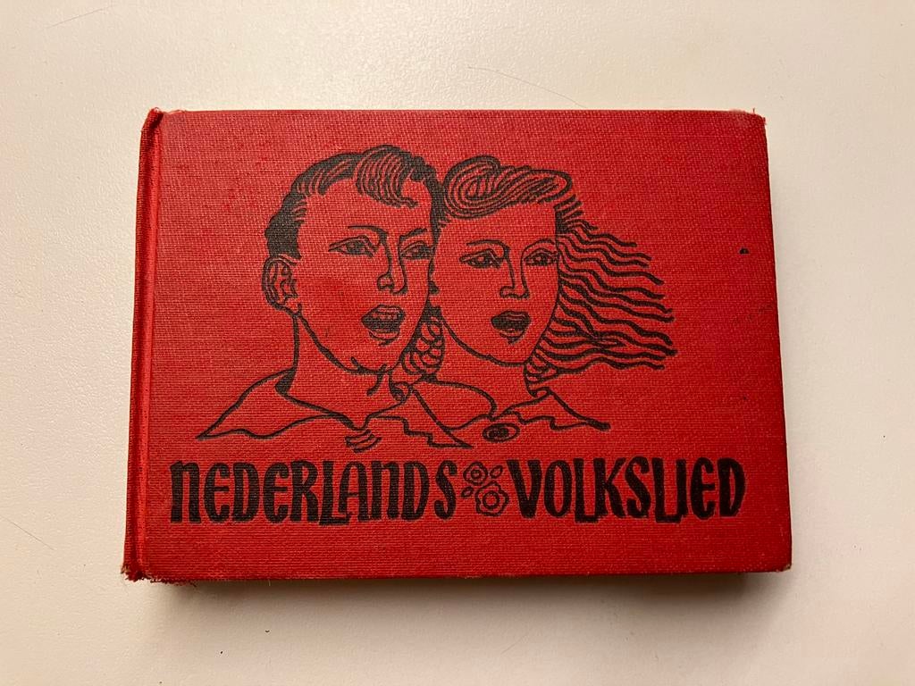 Nederlandse Volksliederen 1956 - JCP Pollmann & Piet Tiggers, Boeken, Muziek, Gelezen, Algemeen, Ophalen of Verzenden