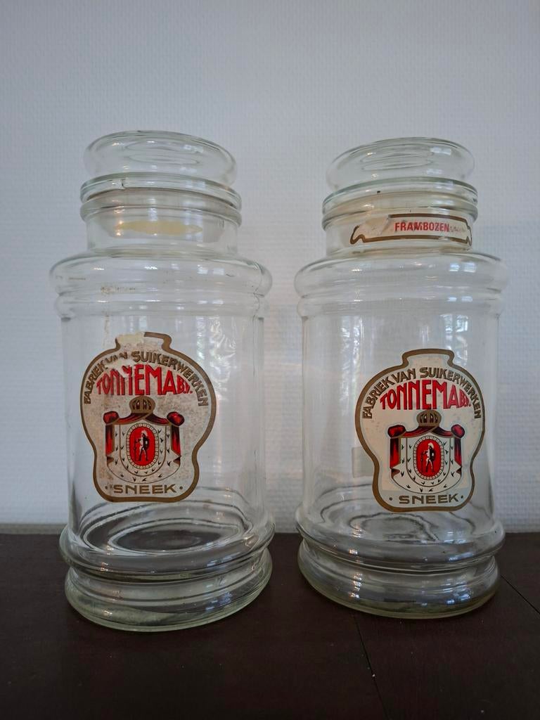 Vintage Tonnema Snoep Potten, Ophalen of Verzenden