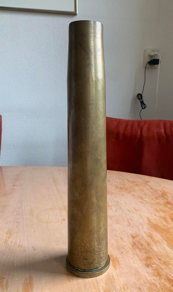 Patroonhuls 40 mm Bofors - WO2, Ophalen of Verzenden, Amerika, Hulzen of Bodemvondsten