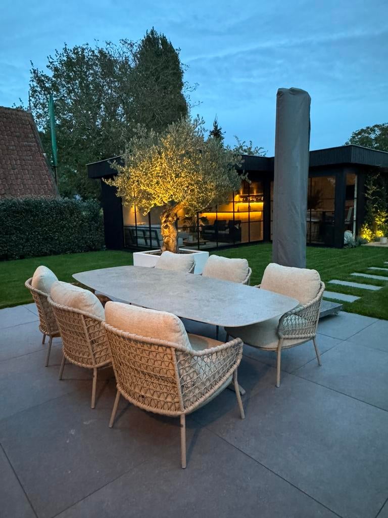 Sardinia low Dining 4 seasons outdoor 4SO Tuinset, Ophalen of Verzenden, Nieuw