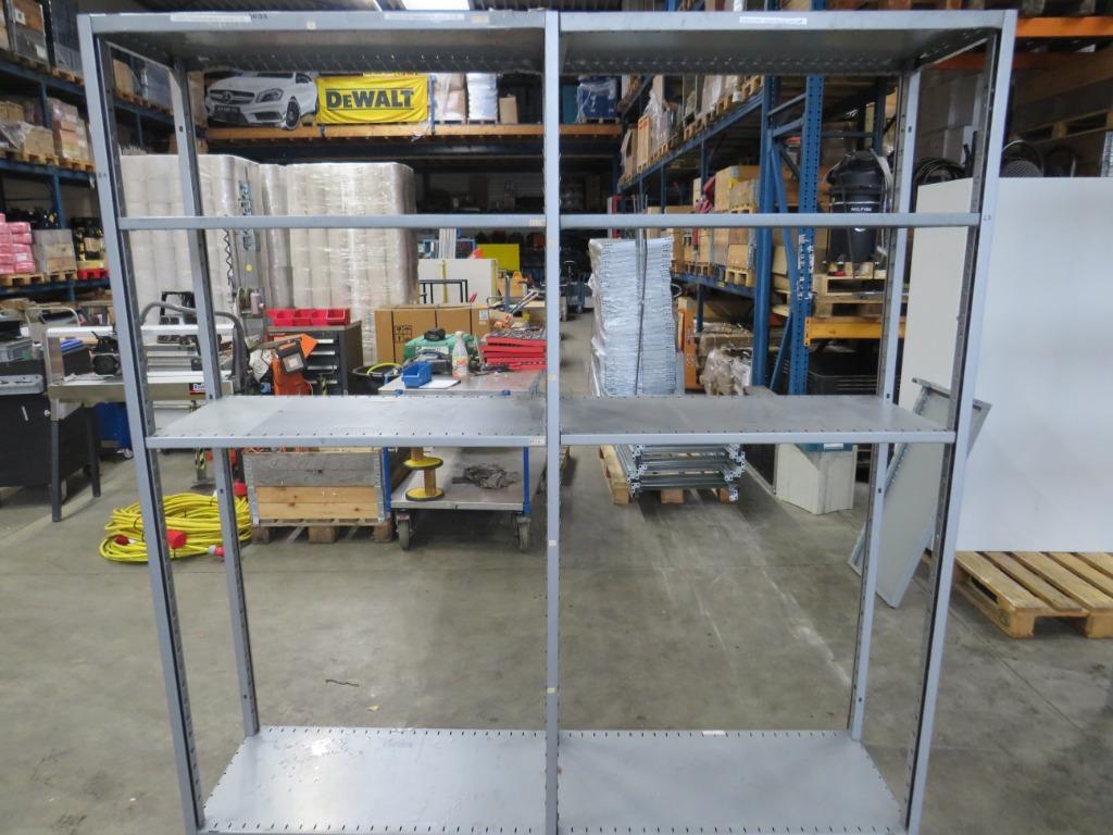 schafer legbordstelling magazijnstelling stelling ruim 50m, Gebruikt, Schafer.de, Zandhaarweg, Ophalen