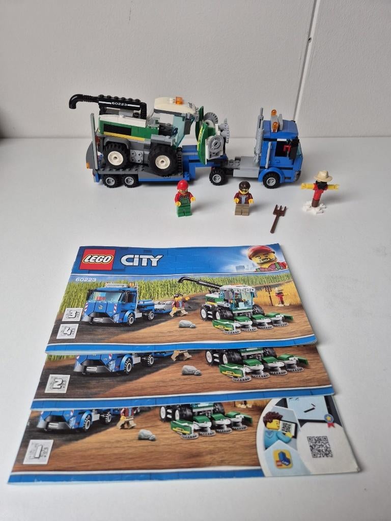 Lego maaidorser transport, Ophalen of Verzenden, Zo goed als nieuw, Complete set, Lego