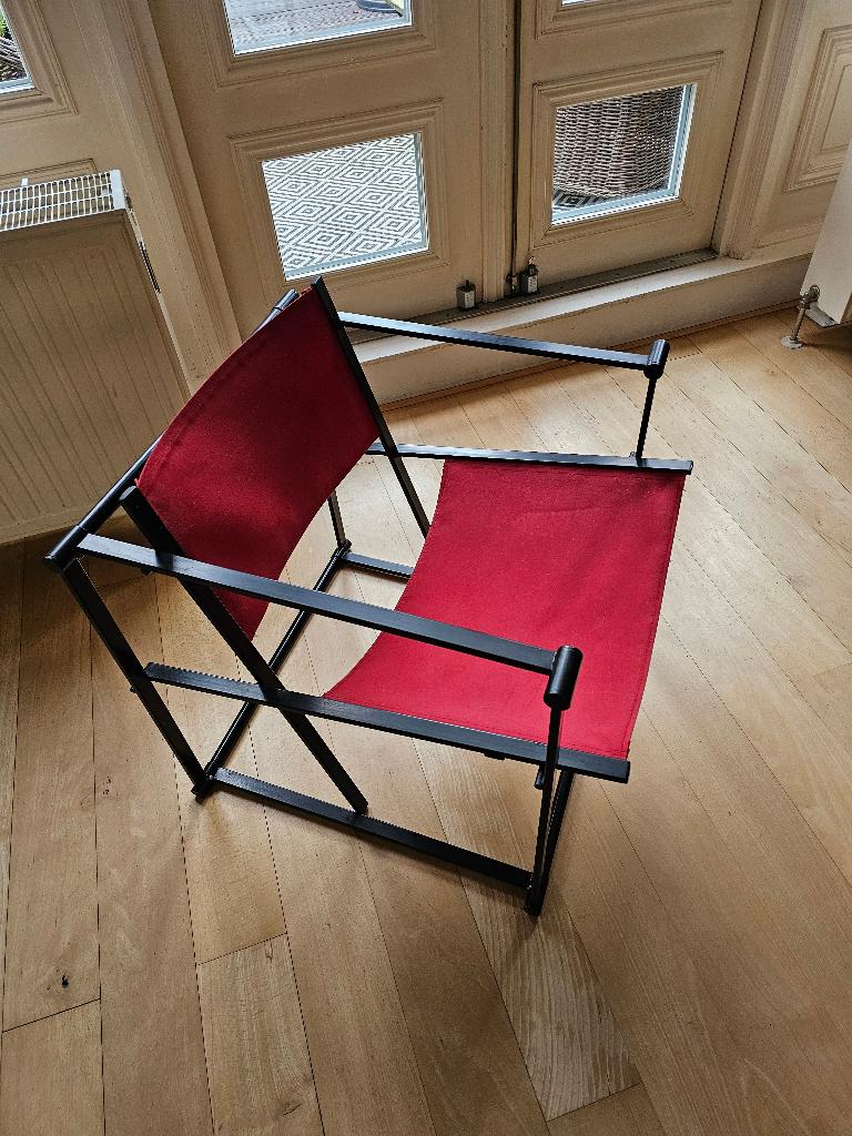 Pastoe FM60 kubusstoel, Huis en Inrichting, Stoelen, Ophalen, Gebruikt, Zwart, Vintage