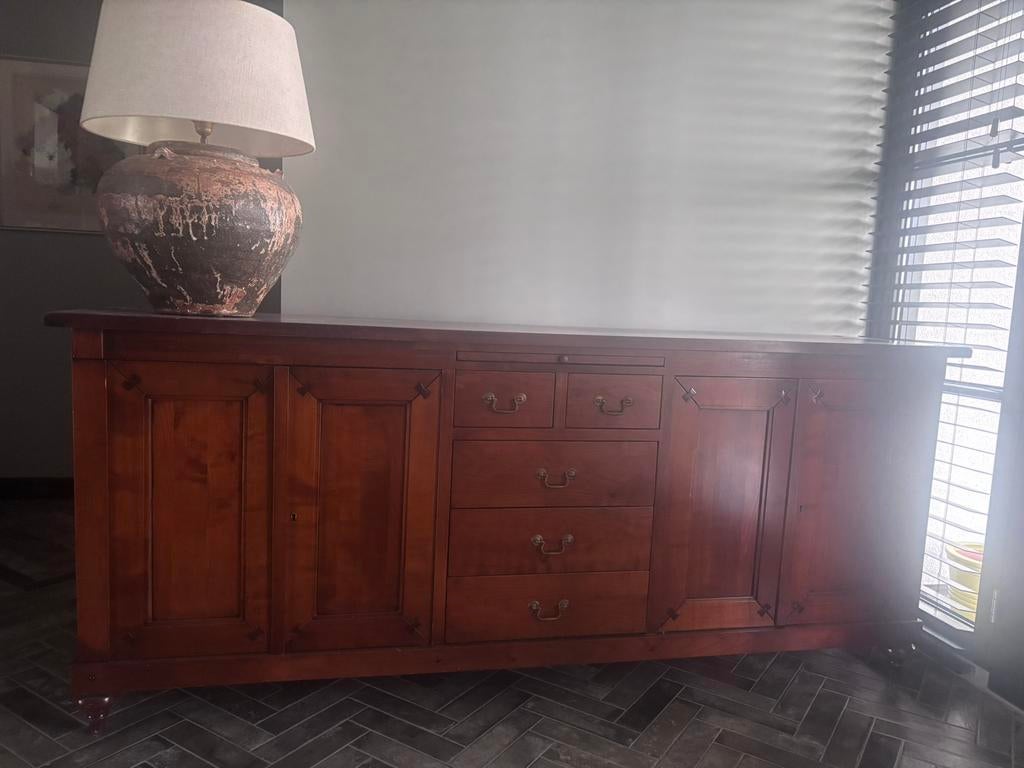 Mooie grote klassieke dressoir, Ophalen, Met deur(en), Zo goed als nieuw, 200 cm of meer