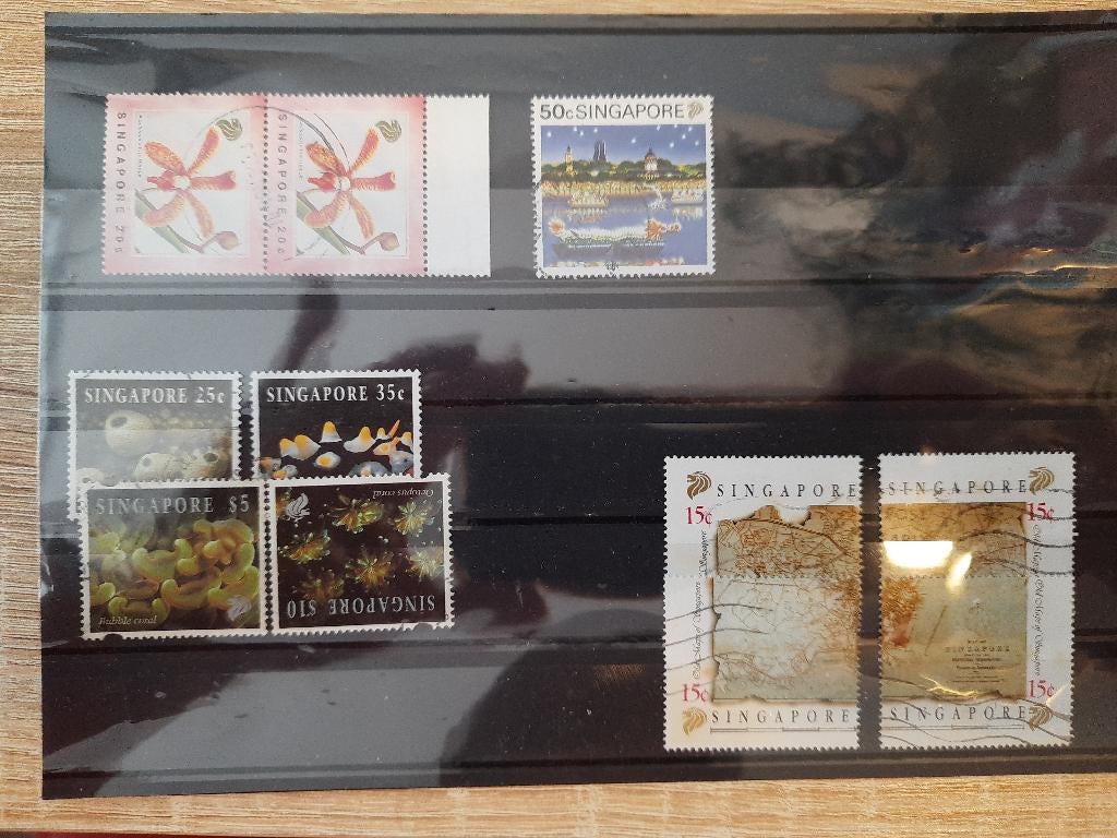 Singapore, Ophalen of Verzenden, Gestempeld, Zuidoost-Azië