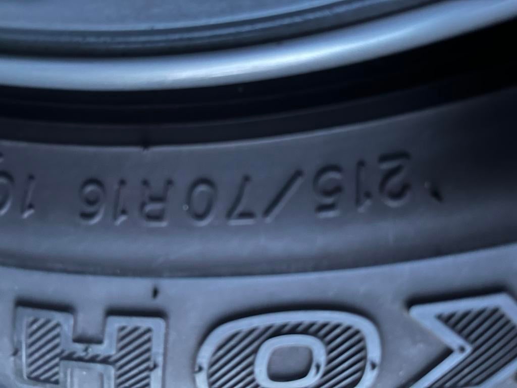 Winterbanden 215/70 r16, Ophalen, Nieuw